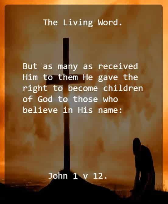 John 1 V 12